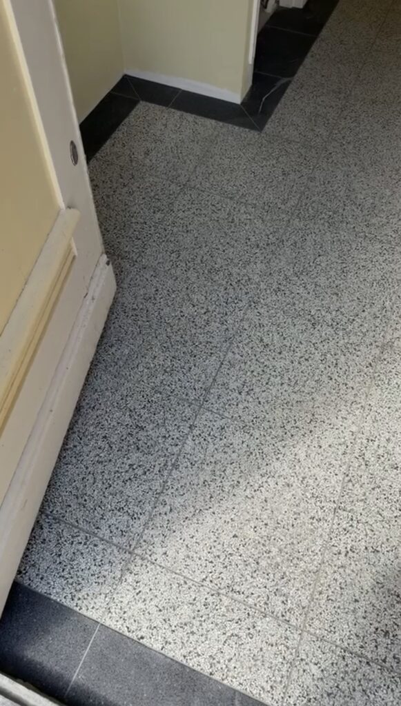 PVC-vloer hongaarse punt en tegels 60x120 in woning Ede 3